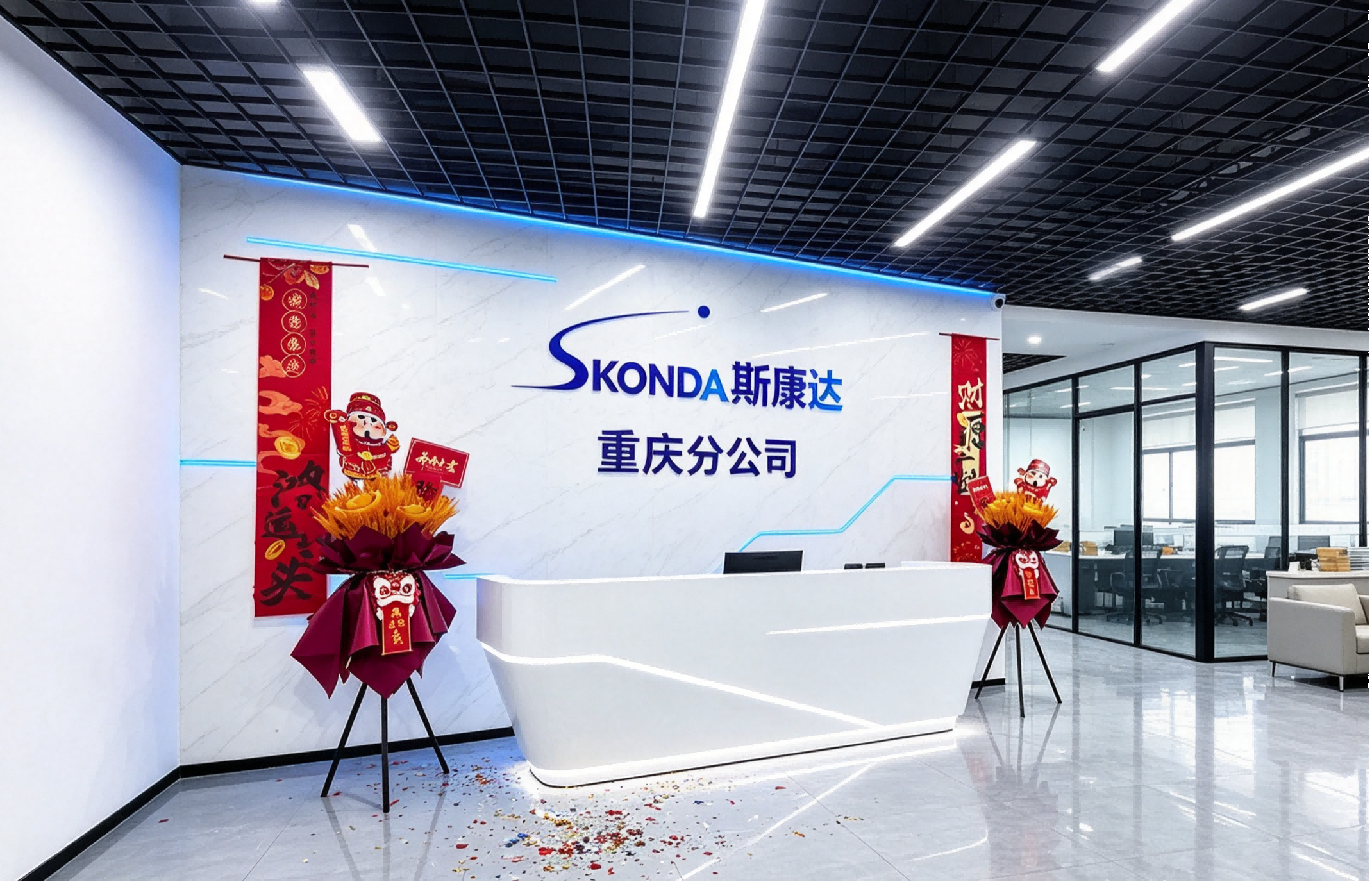 斯康达分公司盛大揭牌,武汉重庆双区域支点同步落地