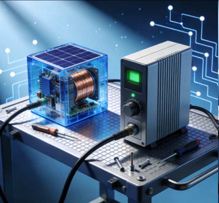 双向交流电源的光伏逆变器协同测试