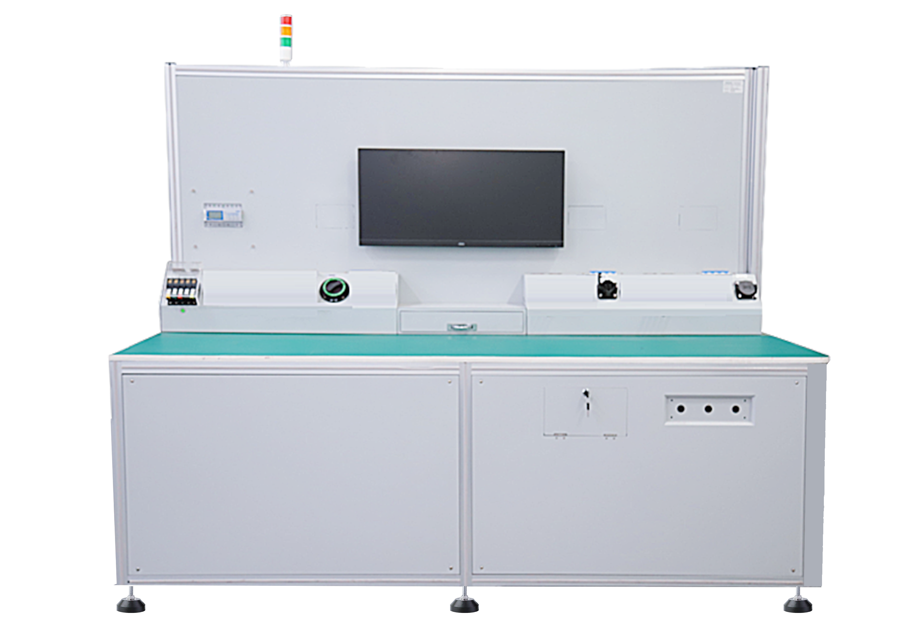 大事记，行业首家四合一交流充电桩自动化测试系统投入使用