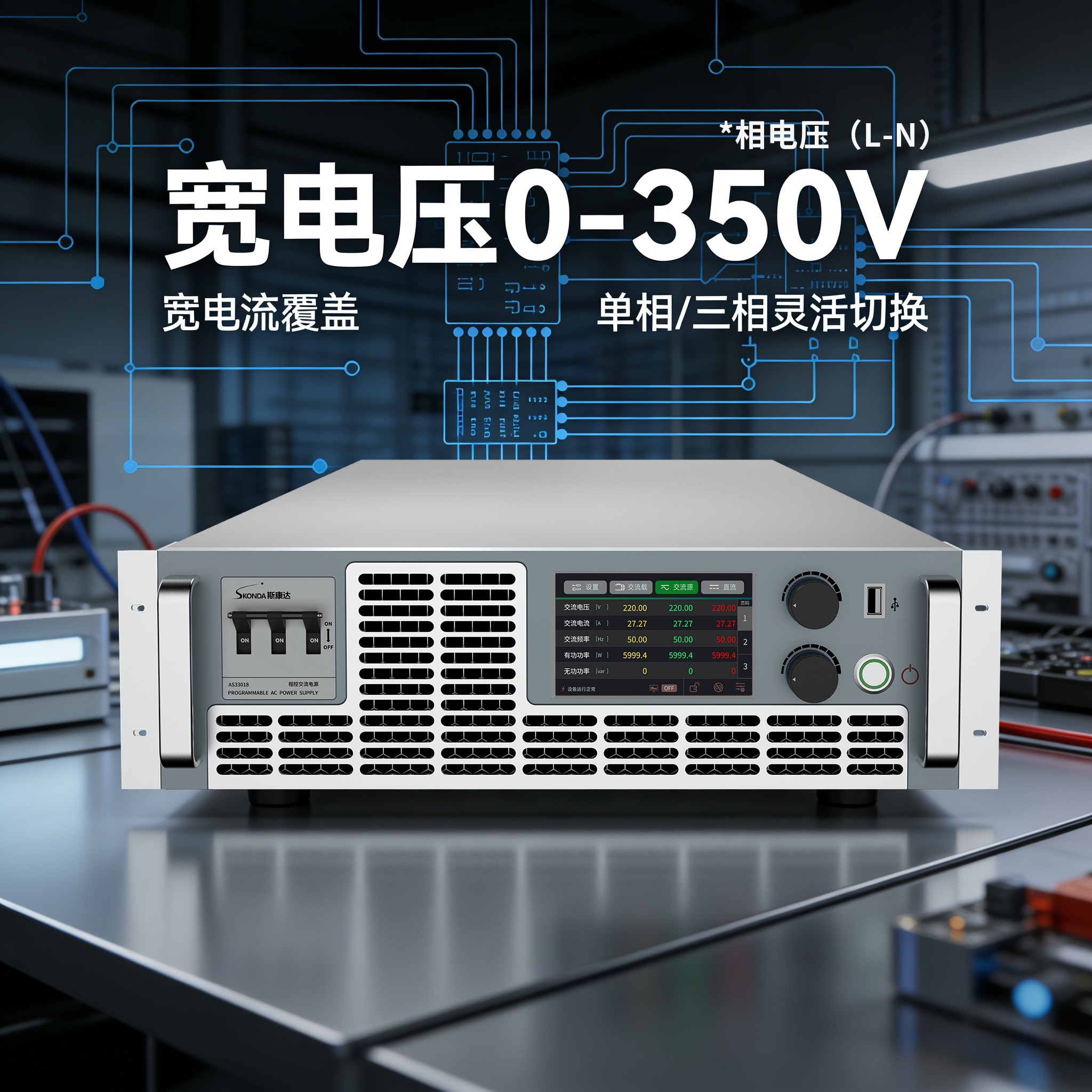 可编程双向交流电源-AS56000系列