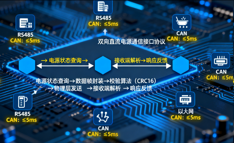 双向直流电源的通信接口协议