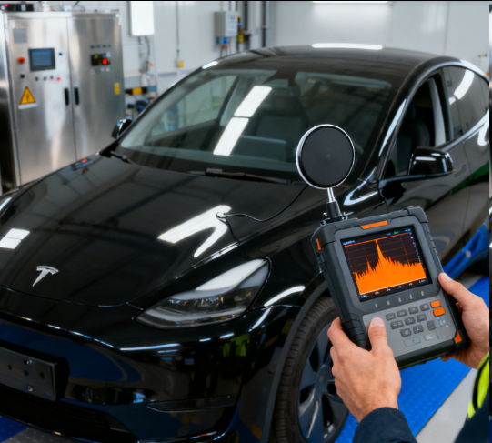 新能源汽车天线信号检测