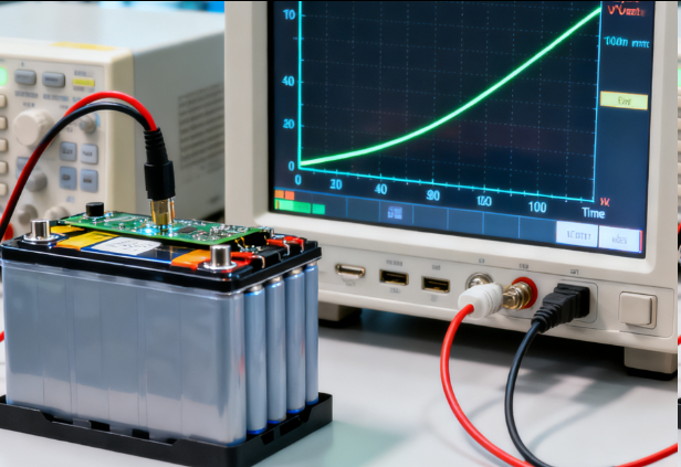 双向直流电源充电曲线测试