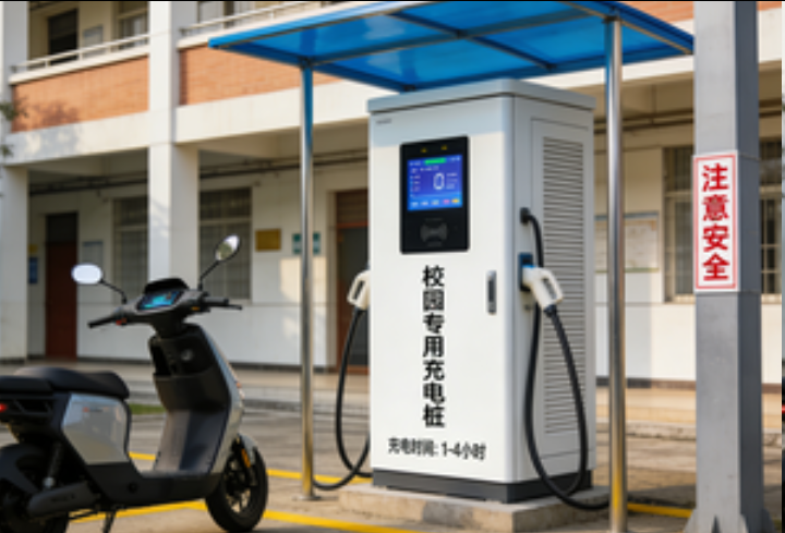 学校充电桩学生使用检测