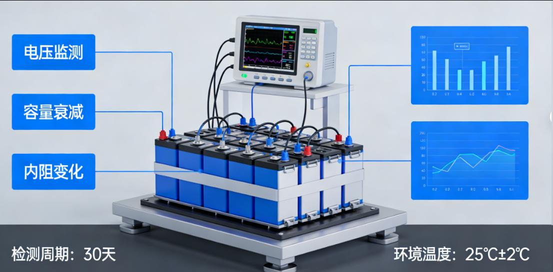 电池包长期搁置性能检测