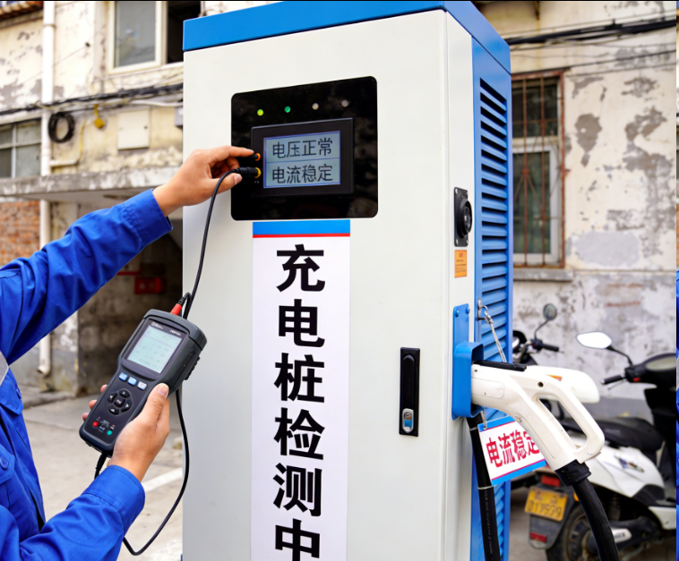老旧小区改造充电桩检测