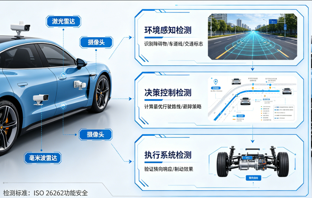 新能源汽车智能驾驶辅助检测